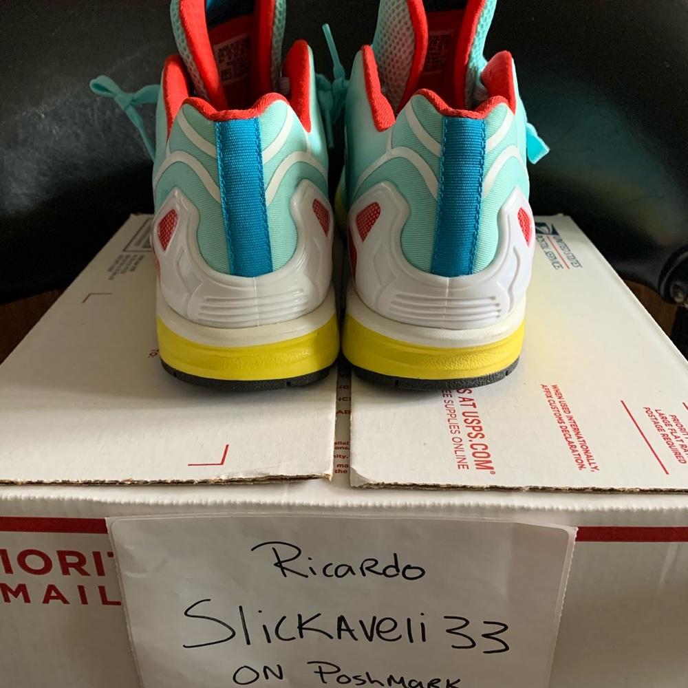 USED WORN ONCE ADIDAS MEN'S ZX FLUX SIZE 10.5 - Picture 2 of 6
